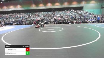 115 lbs Consi Of 16 #1 - Arlie Jensen, Grantsville vs Grace Warren, Rio Rancho