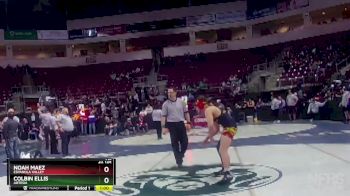 4A 145 lbs Cons. Round 2 - Colbin Ellis, Artesia vs Noah Maez, Espanola Valley