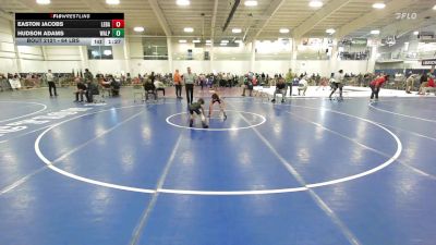 64 lbs Round Of 16 - Easton Jacobs, Lebanon vs Hudson Adams, Walpole