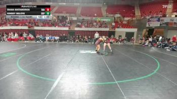 190 lbs Round 1 (16 Team) - Kinsey Belote, Dripping Springs vs Diana Matamoros, Euless Trinity