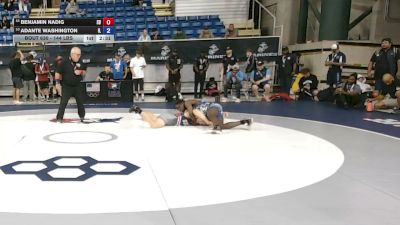 144 lbs Champ. Rd Of 64 - Benjamin Nadig, South Dakota vs Adante Washington, Illinois