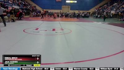 1 - 120 lbs Cons. Round 3 - Jack Hughes, Fort Chiswell vs Isreal Birch, Northampton High School