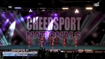 Grand Cheer - Purple Reign [2026 L5 Senior Coed - D2 - Small Day 2] 2026 CHEERSPORT National All Star Cheerleading Championship