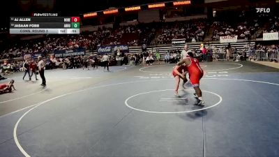 D 2 285 lbs Cons. Round 3 - AJ Allen, North DeSoto vs Jasaan Fobb, Archbishop Rummel