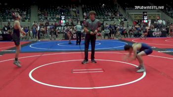 100 lbs Semifinal - Tatum Stottlemyre, Pryor Tigers vs Conner Hess, Salina Wrestling Club