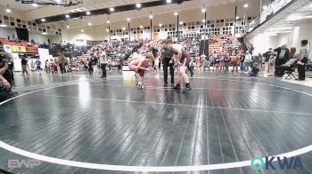 140-160 lbs Rr Rnd 3 - Braxton Garcia, Eufaula Ironheads Wrestling Club vs Chance Dewey, Tulsa Blue T Panthers