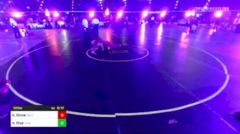 165 lbs Consolation - Klarissa Rinne, Colorado Badboys vs Kaley Rice, Threshold WC