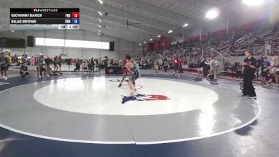 150 lbs Champ. Rd Of 16 - Giovanni Baker, Tiger Wrestling Club vs Silas Brown, Contenders Wrestling Academy