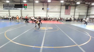 152 lbs Consi Of 64 #2 - Isaiah Mewborn, NC vs Benjamin Byrne, NH