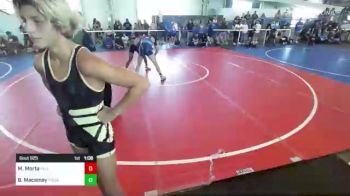 138 lbs Round Of 16 - Matt David Morta, Fall Guys vs Brentely Macamay, Pounders WC