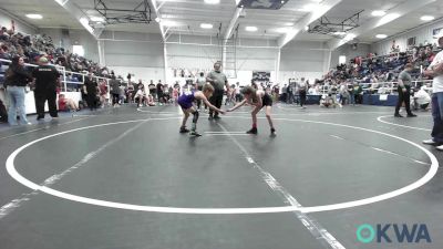 61-64 lbs Rr Rnd 3 - Wyatt Hefley, Murray County Takedown Club vs Loxus Farley, Chickasha Youth Wrestling