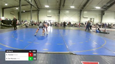 Rr Rnd 3 - Asher Tedder, Roundtree Wrestling Academy vs Bryan De Morais, Level Up Wrestling Center