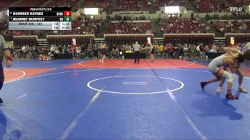 130 lbs Champ. Round 2 - Bearret Murphey, Mat Dawgs vs Dominick Haynes, Mountain Man