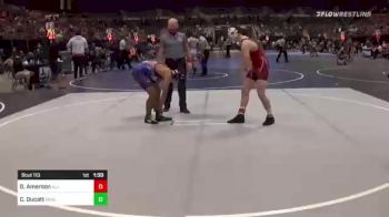 123 lbs Round Of 32 - Gus Amerson, All-Phase vs Colby Ducatt, Reality Sports