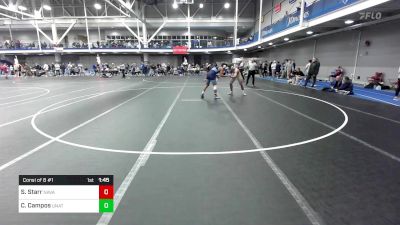 174 lbs Consi Of 8 #1 - Sammy Starr, Naval Academy vs Caleb Campos, Unattached-American University