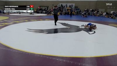 80 lbs Semis (4 Team) - Zack Severance, STMA (St. Michael/Albertville) vs Samuel Hall, LCWM