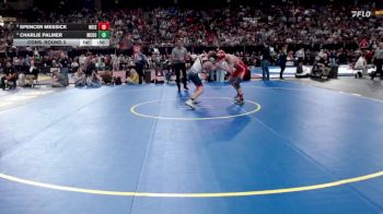 4A 150 lbs Cons. Round 3 - Charlie Palmer, McCall-Donnelly vs Spencer Messick, Weiser