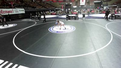 63 lbs Quarters - Philip Espinosa, Rough House Wrestling vs Kaine Mercurio, World Team Training Center