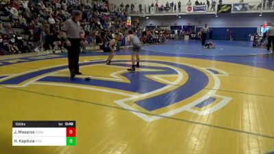 105 lbs Consi Of 8 #2 - Jordan Mesaros, Scrapyard vs Hunter Kapitula, Strikers