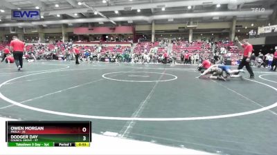 110 lbs Round 3 - Owen Morgan, Paola vs Dodger Day, Council Grove