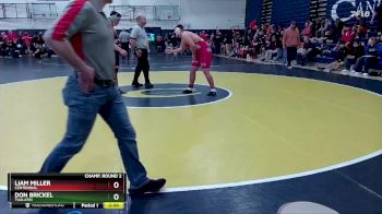 215 lbs Champ. Round 2 - Don Brickel, Tualatin vs Liam Miller, Centennial