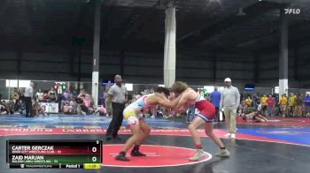 190 lbs Quarterfinals (8 Team) - Carter Gerczak, RIVER CITY WRESTLING CLUB vs Zaid Marjan, RALEIGH AREA WRESTLING