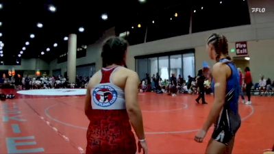 120 lbs Round 1 (4 Team) - Cote Spaulding-Kelly, Patriots WC Red vs Anna Adams, TWA #2