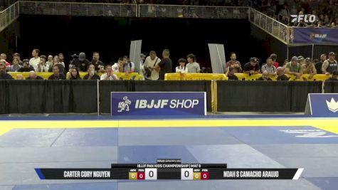 Carter Cory Nguyen vs Noah S Camacho Araujo 2026 Pan Kids Jiu-Jitsu IBJJF Championship