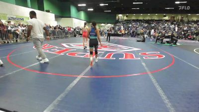 112 lbs Consi Of 16 #2 - Sasha Williams, OK vs Aubree Gutierrez, CA