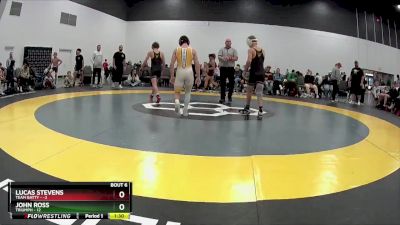 100 lbs Semis & 1st Wrestleback (8 Team) - Lucas Stevens, Team Batty vs John Ross, Triumph