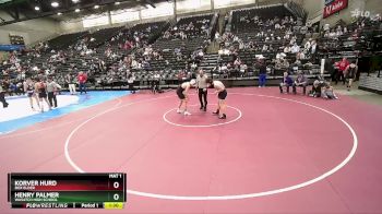 178 lbs Champ. Round 2 - Korver Hurd, Box Elder vs Henry Palmer, Wasatch High School
