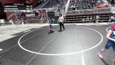 66 lbs Consolation - Kamdyn Taylor, Eastside United vs Archer Morgan, Douglas WC