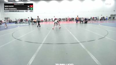 126 lbs Round Of 32 - Reed Davis, WV vs Seth Ramsdell, MN