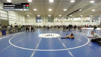 88 lbs 5th Place - Sean Oldmixon, Falcons/Taunton vs Karter Barno, East Hartford