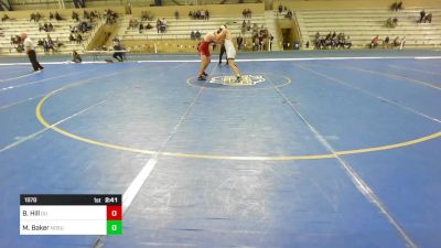 197B Rr Rnd 1 - Bradley Hill, Oklahoma vs Michael Baker, North Dakota State