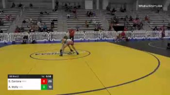 95 lbs Prelims - Gavin Cantera, Perry Wrestling Club vs Alex Wylly, Young Guns Blue