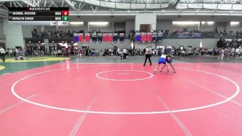 152 lbs Consi Of 16 #2 - Evelyn Cruz, West Haven vs Isobel Roche, West Haven