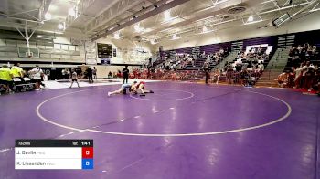 132 lbs Consi Of 8 #2 - Jamison Devlin, Pride WC vs KJ Lissenden, Ruthless WC