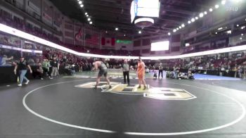 285 lbs Cons. Round 4 - Riley Kunz, Ridgevue vs Kingston Critchfield, Eagle