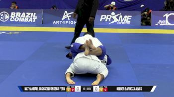 Kleber Barboza Alves vs Nathannael Jackson Fonseca Fern 2025 Brasileiro Jiu-Jitsu IBJJF