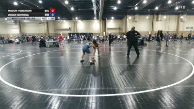 96 lbs Rr Rnd 1 - Mason Pederson, Well Trained vs Logan Quiroga, Spartan RTC @LHP