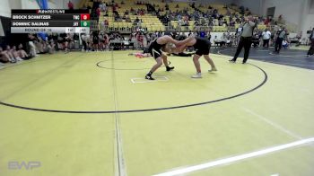 170 lbs Round Of 16 - Brock Schnitzer, Tahlequah Wrestling Club vs Dominic Salinas, Jay Junior High