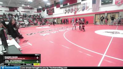 63 lbs Semifinal - Joel Valdovinos, Toppenish USA Wrestling Club vs Raiden Bunn, Victory Wrestling-Central WA