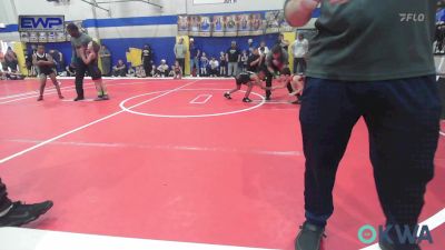 61 lbs Round Of 16 - AJAY Carwile II, Pin-King All Stars vs Easton Barnes, Morris Wrestling Association