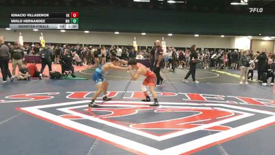 126 lbs Quarterfinal - Ignacio Villasenor, OK vs Miklo Hernandez, MN