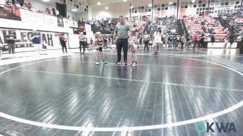 43-46 lbs Rr Rnd 1 - Chase Freeman, Tahlequah Wrestling Club vs Cutter Carson, Salina Wrestling Club