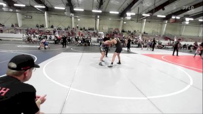 144 kg Semifinal - River Wickstrom, Dolores vs Orion Johnsen, Mustang Wrestling Club