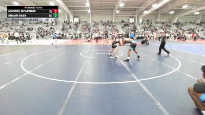 132 lbs Round Of 64 - Maddox McArthur, GA vs Shawn Bass, NC