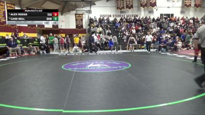 120 lbs 5th Place Match - Case Bell, Brownsburg vs Alex Rozas, Teurlings Catholic