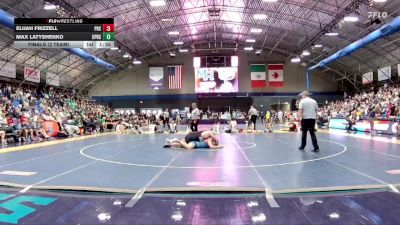 285 lbs Finals (2 Team) - Elijah Frizzell, Pisgah High School vs Max Latyshenko, Union Pines High School